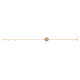 Diamond and Citrine Natural Gem Stone Bracelet in 18K Rose Gold