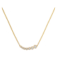 Diamond Journey Necklace in 18K Yellow Gold